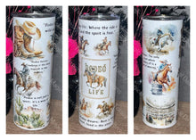 Load image into Gallery viewer, Rodeo Life 20oz Tumbler