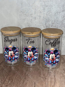 Glass Canister set (3)