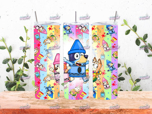 Blue Crayon - 20oz Tumbler