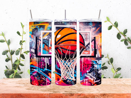 Basketball - 20oz Tumbler