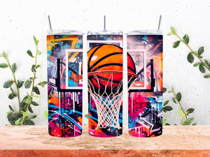 Basketball - 20oz Tumbler