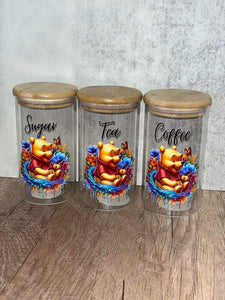 Glass Canister set (3)