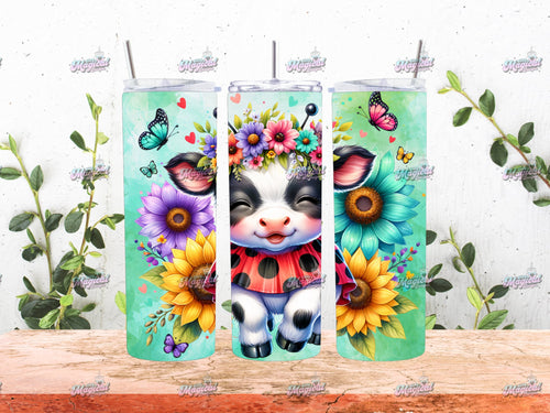 Cow - Ladybug  - 20oz Tumbler