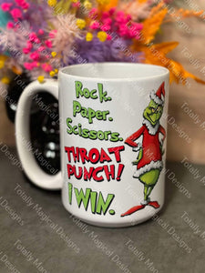 Throat Punch 15oz Coffee Cup