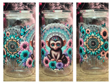 Load image into Gallery viewer, Monkey- 16oz Glass Tumbler