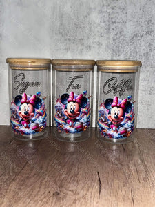 Glass Canister set (3)