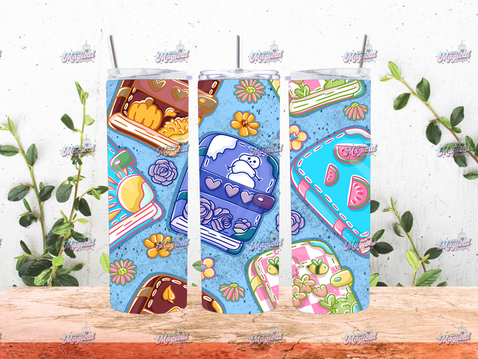 Book Design 4 - 20oz Tumbler