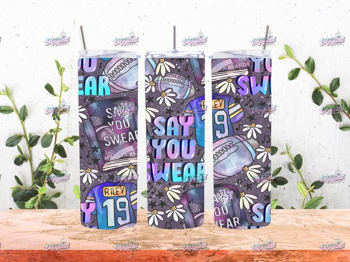 Book Design 10 - 20oz Tumbler