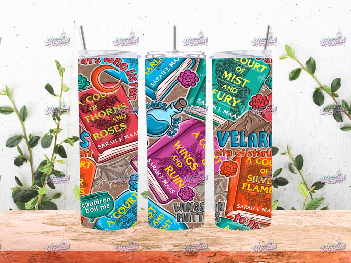 Book Design 13 - 20oz Tumbler