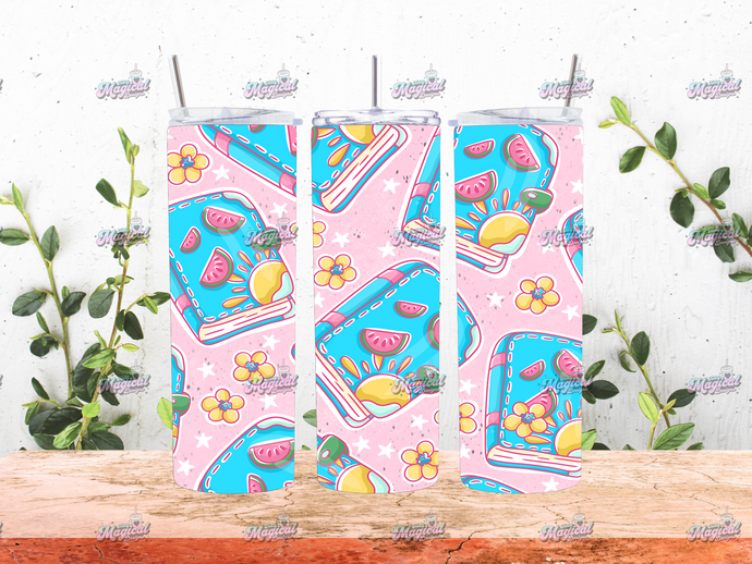 Book Design 15 - 20oz Tumbler