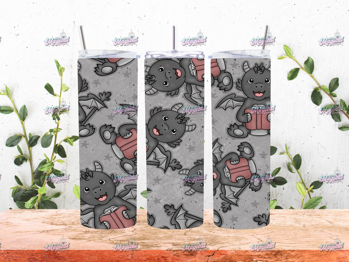 Book Design 20 - 20oz Tumbler