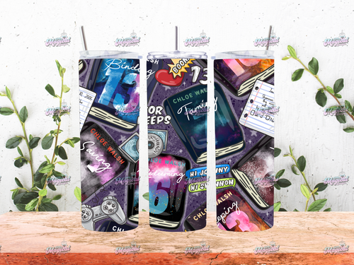 Book Design 5 - 20oz Tumbler