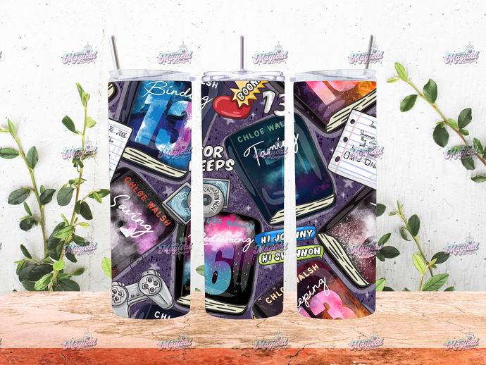 Book Design 5 - 20oz Tumbler