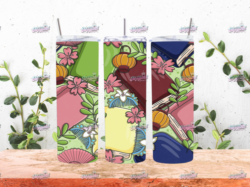 Book Design 60 - 20oz Tumbler
