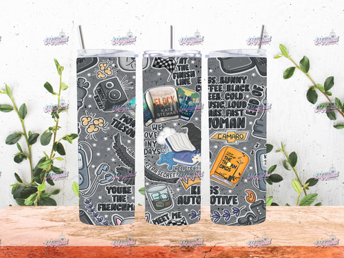 Book Design 76- 20oz Tumbler