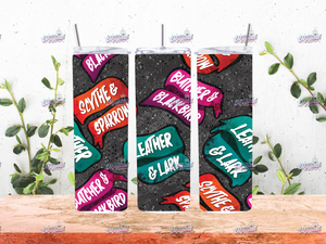 Book Design 81- 20oz Tumbler