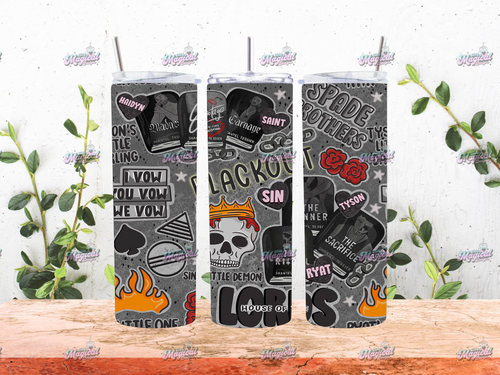 Book Design 85- 20oz Tumbler