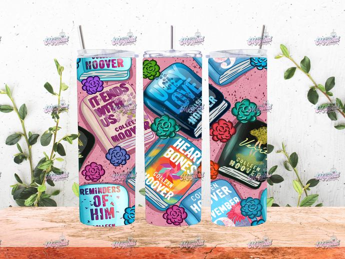 Book Design 90- 20oz Tumbler