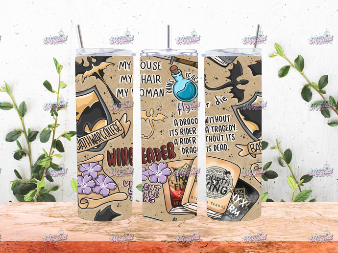 Book Design 93 - 20oz Tumbler