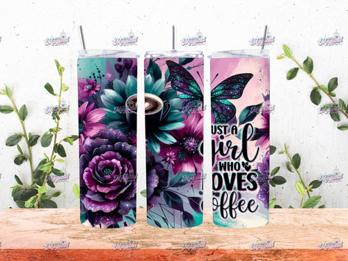 Butterfly coffee - 20oz Tumbler