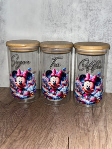 Glass Canister set (3)