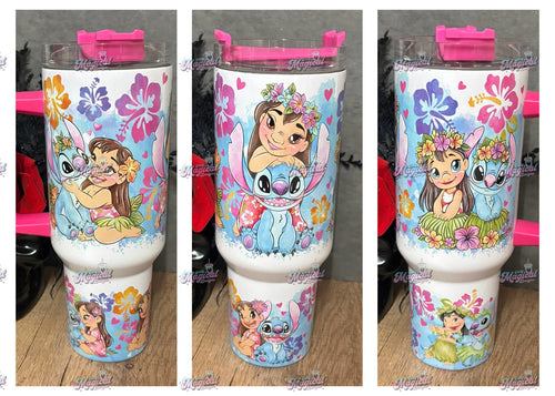 Fun Alien 40oz Tumbler