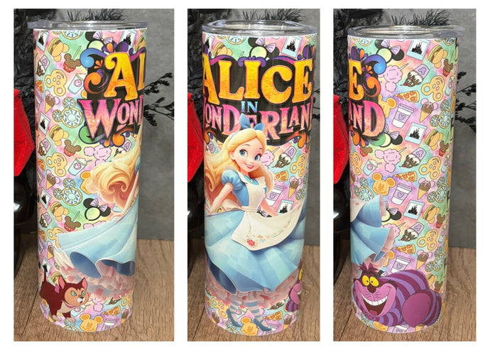 Grinning Alice - 20oz Tumbler