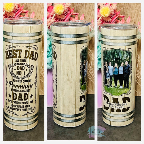 Best Dad photo  20oz Tumbler