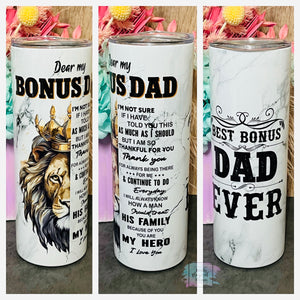 Bonus Dad 20oz Tumbler