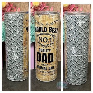 Worlds best dad  20oz Tumbler