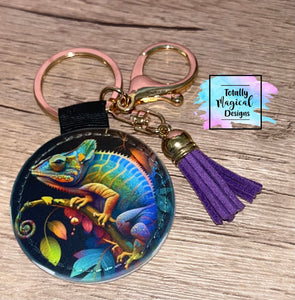 Printed Keyring - With tassel