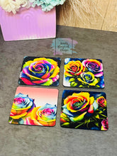 Load image into Gallery viewer, Coasters - Black rubber backing