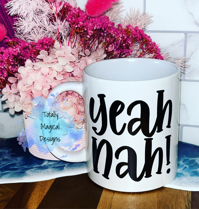 Yeah Nah! Coffee cup