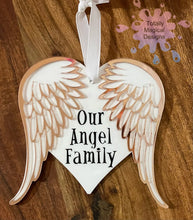 Load image into Gallery viewer, Angel wings ornament