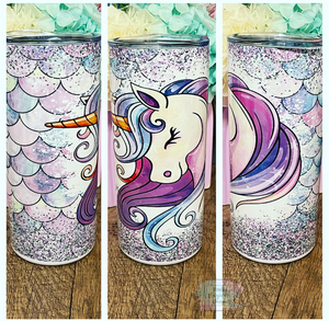 Mermaid Unicorn 20oz Tumbler