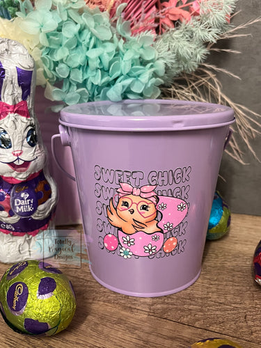 Easter Buckets with lids (Designs)