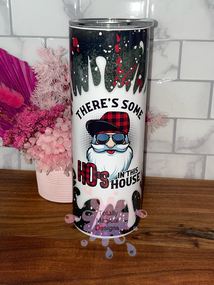 Santa ho 20 oz tumbler