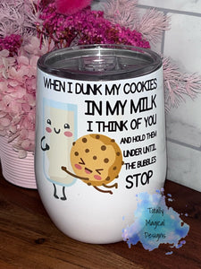 Dunkin Cookies coffee cup