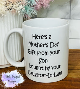 Daughter in law gift coffee cup