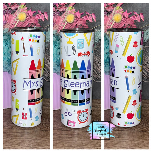 Crayons 20oz tumbler