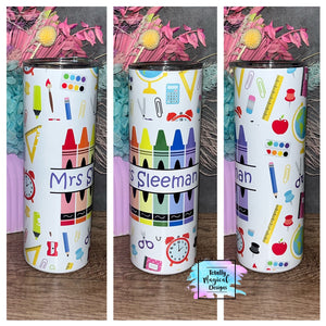 Crayons 20oz tumbler