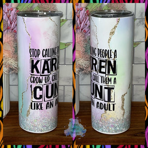 Karen tumbler