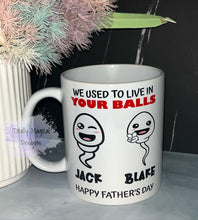 Load image into Gallery viewer, Father’s Day Sperm coffee cup
