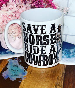 Cowboys coffee cup