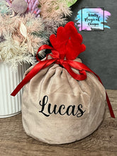 Load image into Gallery viewer, Christmas reindeer velvet bags