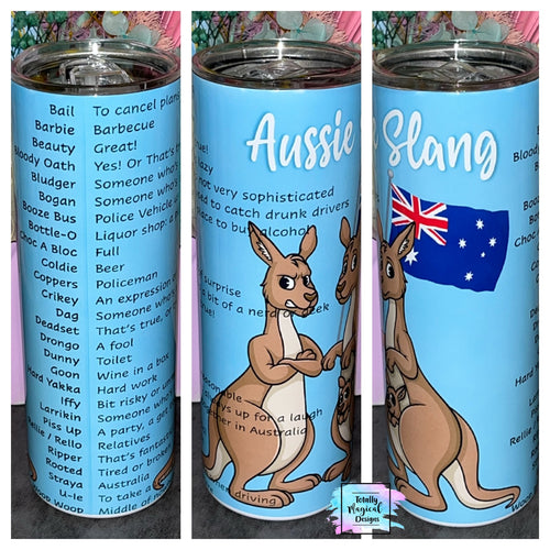 Aussie Slang 20oz Tumbler