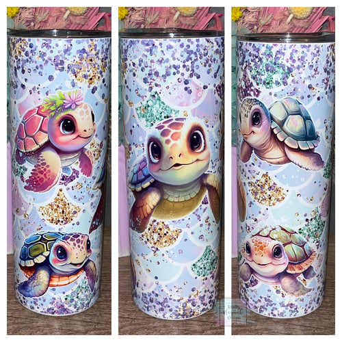 Watercolour Turtle  20oz Tumbler