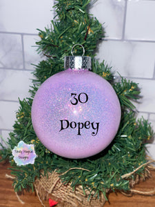 Personalised Bauble