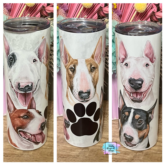 Bull Terrier 20oz tumbler