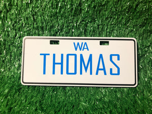 Kids Personalised Number Plates